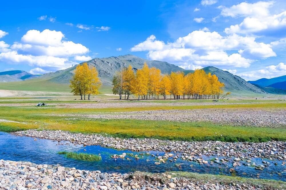 Những cảnh sắc tuyệt vời viết nên giai điệu đẹp cho bản nhạc thảo nguyên Mông Cổ