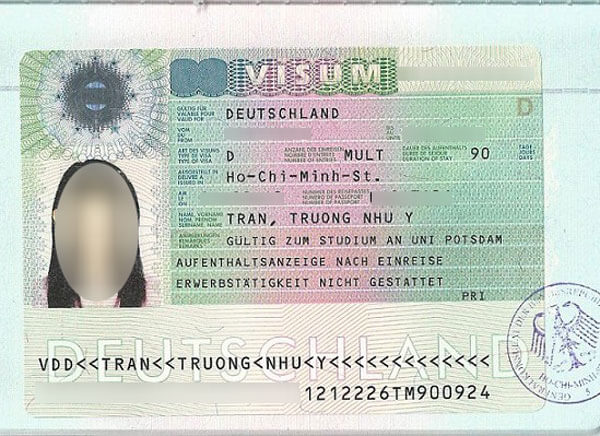 Visa du học Đức