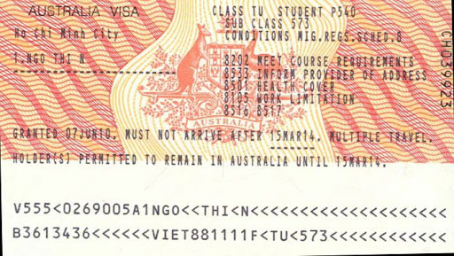 Visa du học Úc 